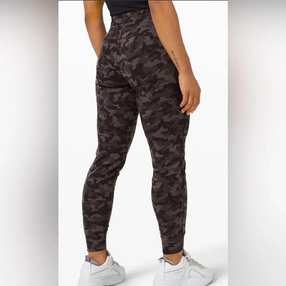 Lululemon Ready To Rulu Jogger Jacquard Heritage Camo Black Size 4 - Picture 2 of 7